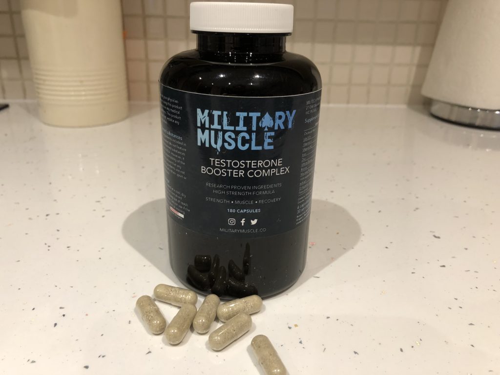 recommended dose of military muscle